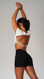 Athletic Wear Backless Shirt